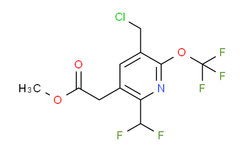 AM209502 | 1805309-13-0 | Methyl 3-(chloromethyl)-6-(difluoromethyl)-2-(trifluoromethoxy)pyridine-5-acetate