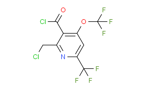 AM209503 | 1805192-31-7 | 2-(Chloromethyl)-4-(trifluoromethoxy)-6-(trifluoromethyl)pyridine-3-carbonyl chloride