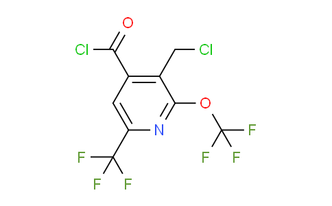 AM209505 | 1805284-84-7 | 3-(Chloromethyl)-2-(trifluoromethoxy)-6-(trifluoromethyl)pyridine-4-carbonyl chloride