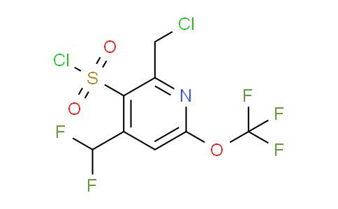 AM209507 | 1805238-93-0 | 2-(Chloromethyl)-4-(difluoromethyl)-6-(trifluoromethoxy)pyridine-3-sulfonyl chloride