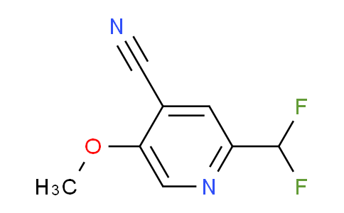 AM209508 | 1805302-40-2 | 4-Cyano-2-(difluoromethyl)-5-methoxypyridine