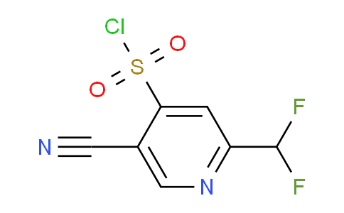 AM209509 | 1804484-34-1 | 5-Cyano-2-(difluoromethyl)pyridine-4-sulfonyl chloride