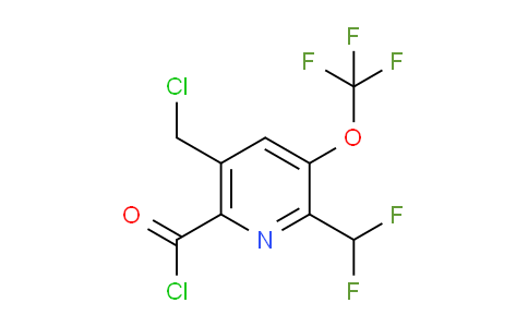 AM209512 | 1805183-13-4 | 5-(Chloromethyl)-2-(difluoromethyl)-3-(trifluoromethoxy)pyridine-6-carbonyl chloride