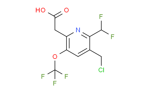 AM209513 | 1806769-78-7 | 3-(Chloromethyl)-2-(difluoromethyl)-5-(trifluoromethoxy)pyridine-6-acetic acid