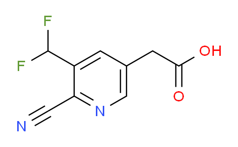 AM209516 | 1806764-38-4 | 2-Cyano-3-(difluoromethyl)pyridine-5-acetic acid