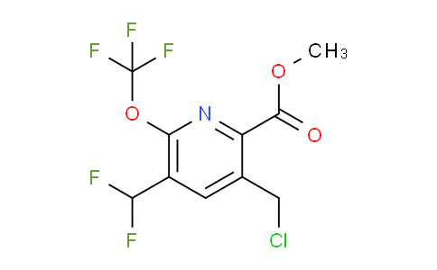 AM209518 | 1804752-01-9 | Methyl 3-(chloromethyl)-5-(difluoromethyl)-6-(trifluoromethoxy)pyridine-2-carboxylate