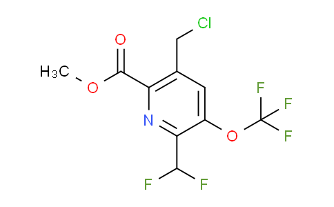 AM209520 | 1804657-81-5 | Methyl 5-(chloromethyl)-2-(difluoromethyl)-3-(trifluoromethoxy)pyridine-6-carboxylate