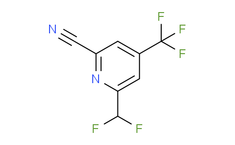 AM209522 | 1806784-48-4 | 2-Cyano-6-(difluoromethyl)-4-(trifluoromethyl)pyridine