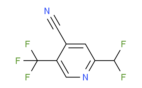 AM209524 | 1806756-27-3 | 4-Cyano-2-(difluoromethyl)-5-(trifluoromethyl)pyridine