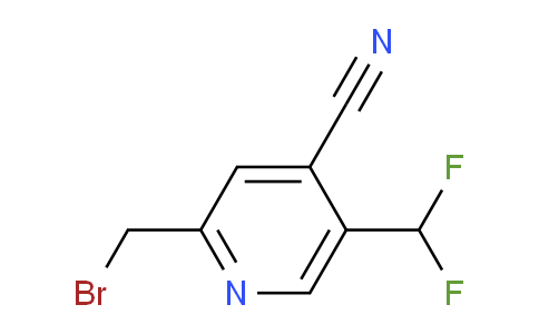 AM209533 | 1803705-21-6 | 2-(Bromomethyl)-4-cyano-5-(difluoromethyl)pyridine