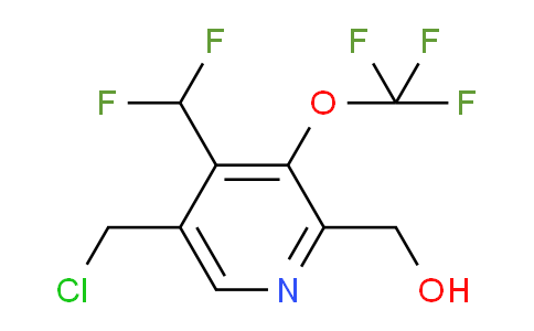 AM209534 | 1804656-58-3 | 5-(Chloromethyl)-4-(difluoromethyl)-3-(trifluoromethoxy)pyridine-2-methanol