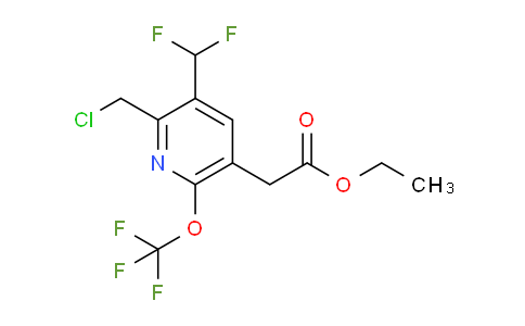 AM209536 | 1804752-40-6 | Ethyl 2-(chloromethyl)-3-(difluoromethyl)-6-(trifluoromethoxy)pyridine-5-acetate