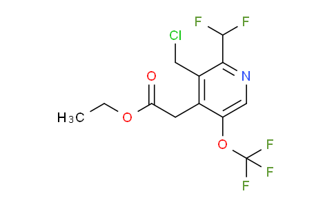 AM209538 | 1804656-29-8 | Ethyl 3-(chloromethyl)-2-(difluoromethyl)-5-(trifluoromethoxy)pyridine-4-acetate