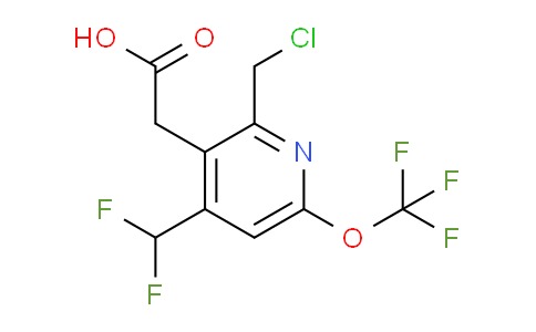 AM209546 | 1805312-97-3 | 2-(Chloromethyl)-4-(difluoromethyl)-6-(trifluoromethoxy)pyridine-3-acetic acid
