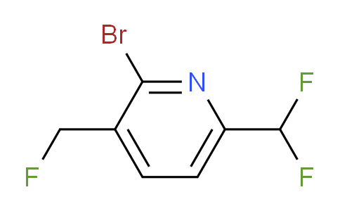 AM209549 | 1804707-83-2 | 2-Bromo-6-(difluoromethyl)-3-(fluoromethyl)pyridine