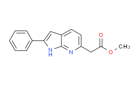 AM20955 | 1261563-42-1 | Methyl 2-phenyl-1H-pyrrolo[2,3-b]pyridine-6-acetate