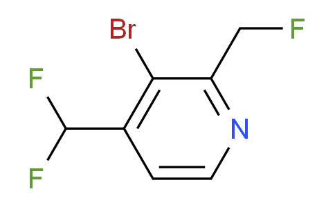 AM209551 | 1805224-09-2 | 3-Bromo-4-(difluoromethyl)-2-(fluoromethyl)pyridine