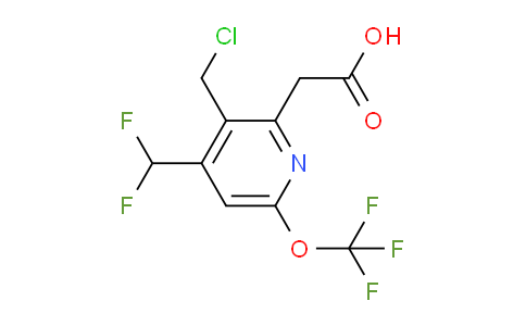 AM209552 | 1805156-25-5 | 3-(Chloromethyl)-4-(difluoromethyl)-6-(trifluoromethoxy)pyridine-2-acetic acid