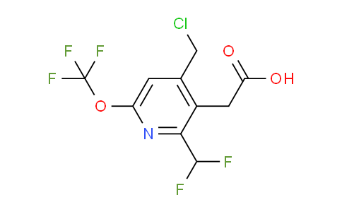AM209554 | 1805156-49-3 | 4-(Chloromethyl)-2-(difluoromethyl)-6-(trifluoromethoxy)pyridine-3-acetic acid