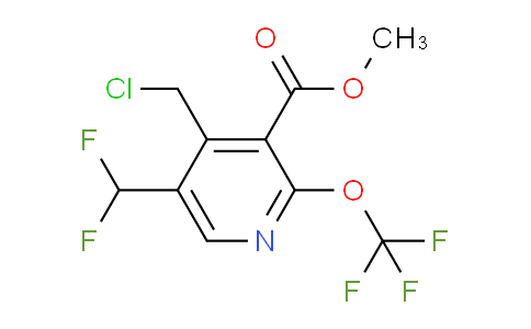 AM209558 | 1804655-16-0 | Methyl 4-(chloromethyl)-5-(difluoromethyl)-2-(trifluoromethoxy)pyridine-3-carboxylate