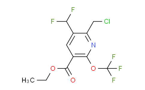 AM209559 | 1805246-92-7 | Ethyl 2-(chloromethyl)-3-(difluoromethyl)-6-(trifluoromethoxy)pyridine-5-carboxylate