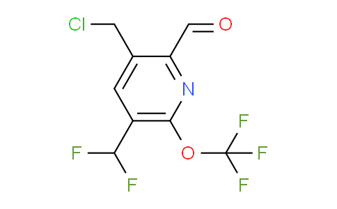 AM209561 | 1806778-58-4 | 3-(Chloromethyl)-5-(difluoromethyl)-6-(trifluoromethoxy)pyridine-2-carboxaldehyde