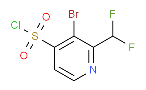 AM209565 | 1805304-33-9 | 3-Bromo-2-(difluoromethyl)pyridine-4-sulfonyl chloride