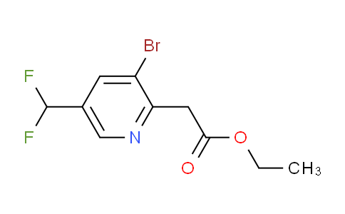 AM209569 | 1805202-47-4 | Ethyl 3-bromo-5-(difluoromethyl)pyridine-2-acetate