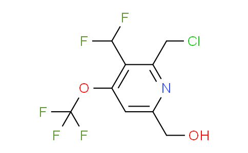 AM209572 | 1805950-37-1 | 2-(Chloromethyl)-3-(difluoromethyl)-4-(trifluoromethoxy)pyridine-6-methanol