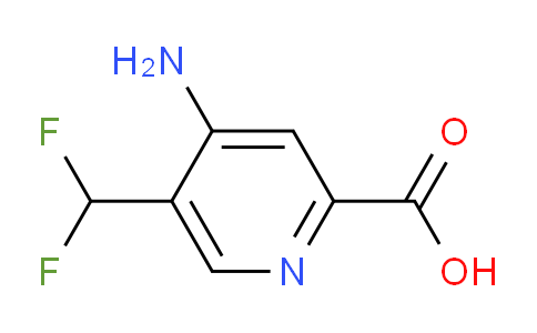 AM209573 | 1805250-80-9 | 4-Amino-5-(difluoromethyl)pyridine-2-carboxylic acid