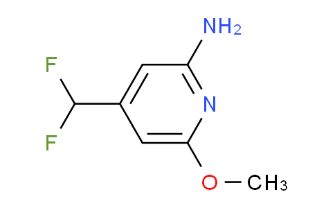 AM209581 | 1805256-34-1 | 2-Amino-4-(difluoromethyl)-6-methoxypyridine