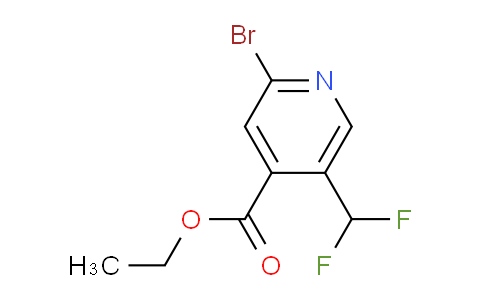AM209584 | 1806015-90-6 | Ethyl 2-bromo-5-(difluoromethyl)pyridine-4-carboxylate