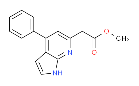 AM20959 | 1261811-14-6 | Methyl 4-phenyl-1H-pyrrolo[2,3-b]pyridine-6-acetate
