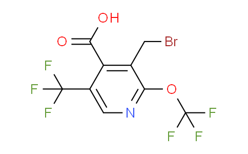 AM209595 | 1805023-45-3 | 3-(Bromomethyl)-2-(trifluoromethoxy)-5-(trifluoromethyl)pyridine-4-carboxylic acid