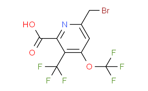 AM209602 | 1804863-99-7 | 6-(Bromomethyl)-4-(trifluoromethoxy)-3-(trifluoromethyl)pyridine-2-carboxylic acid