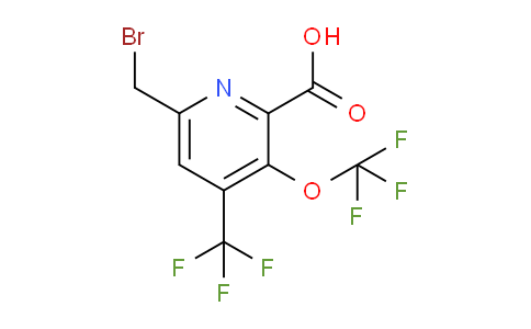 AM209603 | 1804864-07-0 | 6-(Bromomethyl)-3-(trifluoromethoxy)-4-(trifluoromethyl)pyridine-2-carboxylic acid