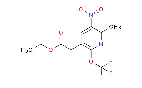 AM209610 | 1805223-42-0 | Ethyl 2-methyl-3-nitro-6-(trifluoromethoxy)pyridine-5-acetate