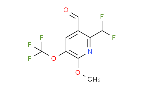 AM209613 | 1806176-21-5 | 2-(Difluoromethyl)-6-methoxy-5-(trifluoromethoxy)pyridine-3-carboxaldehyde