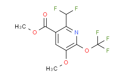 AM209616 | 1804952-78-0 | Methyl 2-(difluoromethyl)-5-methoxy-6-(trifluoromethoxy)pyridine-3-carboxylate