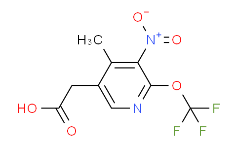 AM209621 | 1806041-80-4 | 4-Methyl-3-nitro-2-(trifluoromethoxy)pyridine-5-acetic acid