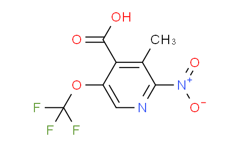 AM209633 | 1805299-53-9 | 3-Methyl-2-nitro-5-(trifluoromethoxy)pyridine-4-carboxylic acid