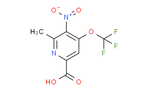 AM209636 | 1804710-73-3 | 2-Methyl-3-nitro-4-(trifluoromethoxy)pyridine-6-carboxylic acid