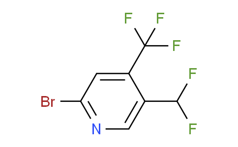 AM209640 | 1805020-89-6 | 2-Bromo-5-(difluoromethyl)-4-(trifluoromethyl)pyridine