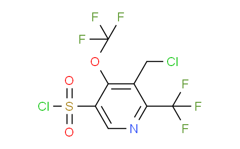 AM209642 | 1804751-86-7 | 3-(Chloromethyl)-4-(trifluoromethoxy)-2-(trifluoromethyl)pyridine-5-sulfonyl chloride