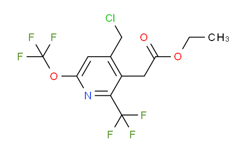 AM209643 | 1805312-42-8 | Ethyl 4-(chloromethyl)-6-(trifluoromethoxy)-2-(trifluoromethyl)pyridine-3-acetate