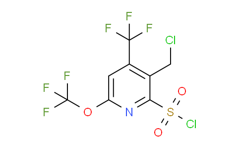 AM209644 | 1806783-48-1 | 3-(Chloromethyl)-6-(trifluoromethoxy)-4-(trifluoromethyl)pyridine-2-sulfonyl chloride
