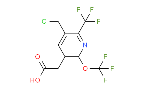 AM209646 | 1804906-73-7 | 3-(Chloromethyl)-6-(trifluoromethoxy)-2-(trifluoromethyl)pyridine-5-acetic acid