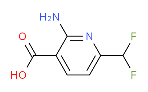 AM209651 | 1806768-39-7 | 2-Amino-6-(difluoromethyl)pyridine-3-carboxylic acid