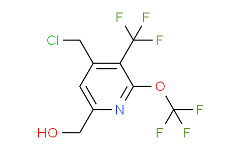 AM209654 | 1805947-06-1 | 4-(Chloromethyl)-2-(trifluoromethoxy)-3-(trifluoromethyl)pyridine-6-methanol