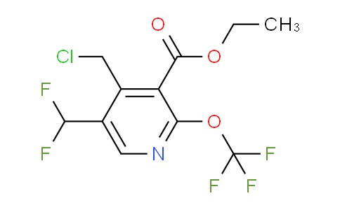 AM209659 | 1806786-83-3 | Ethyl 4-(chloromethyl)-5-(difluoromethyl)-2-(trifluoromethoxy)pyridine-3-carboxylate